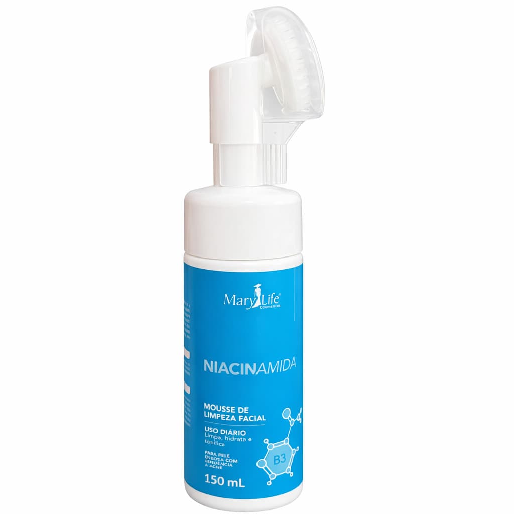 Mousse de Limpeza Facial com Niacinamida B3