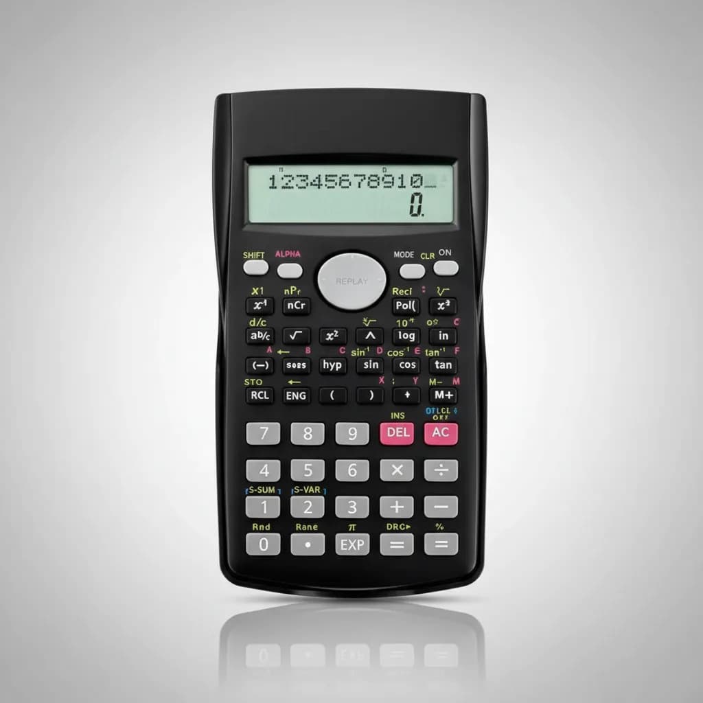 Calculadora Científica 240 Funções com Capa Protetora 10+2 Dígitos Inova