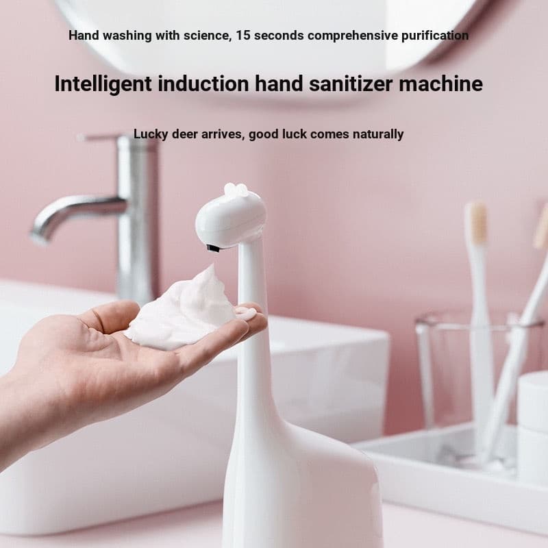 Fulu Distribuidor Automático De Sanitizante De Mãos Dispensador Inteligente De Sabonete Elétrico De Indução De Espuma Para Crianças Contato @ -