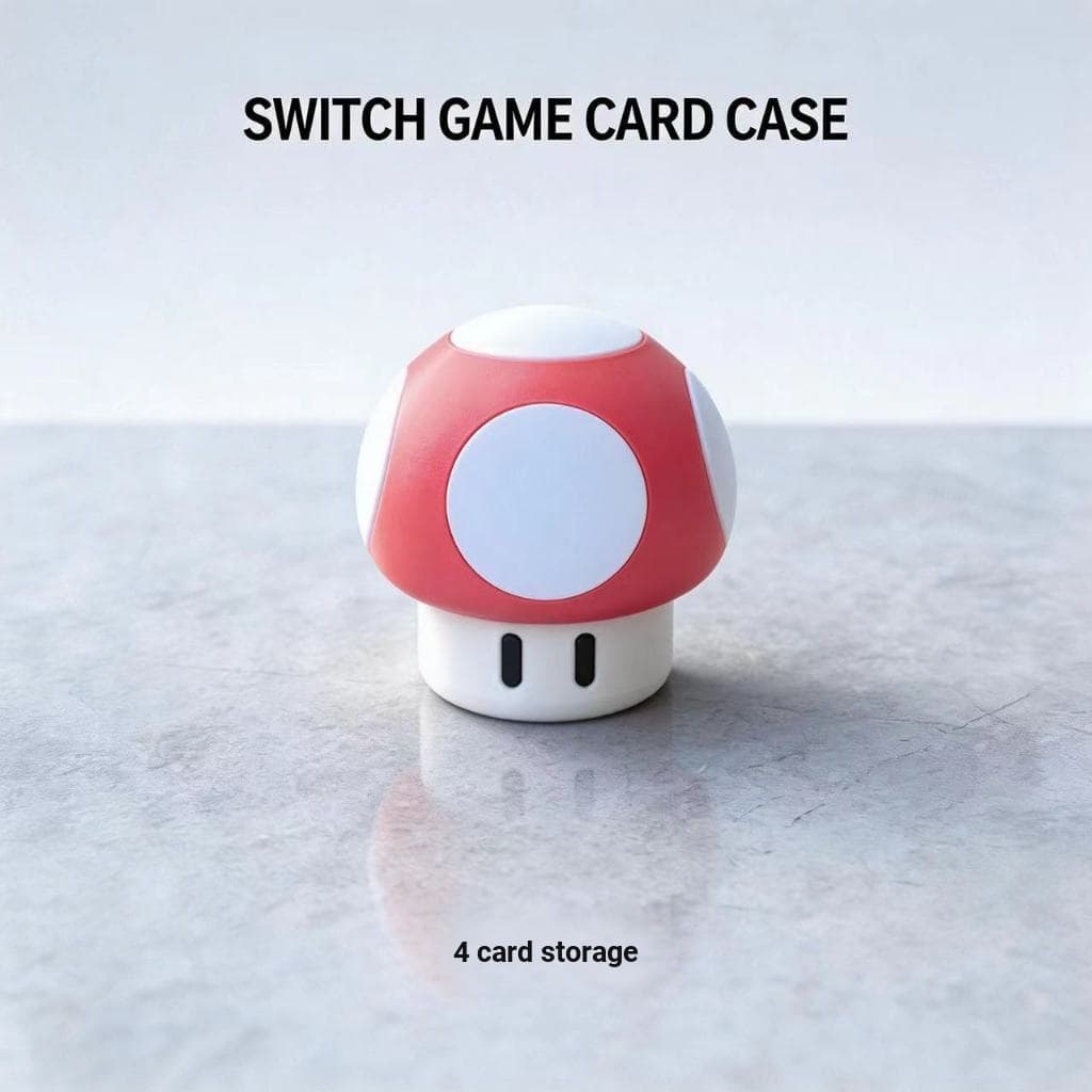 Caixa de armazenamento de switch Super Mario também adequada para outros armazenamentos fofos com recursos de armazename