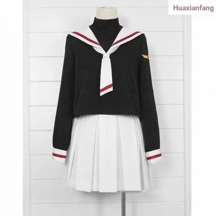 {Novos produtos} Sakura cos Uniforme Cartão Mágico Menina Sakuragi Nomoto Sakura Variedade Tomoyo Uniforme Escolar JK Un