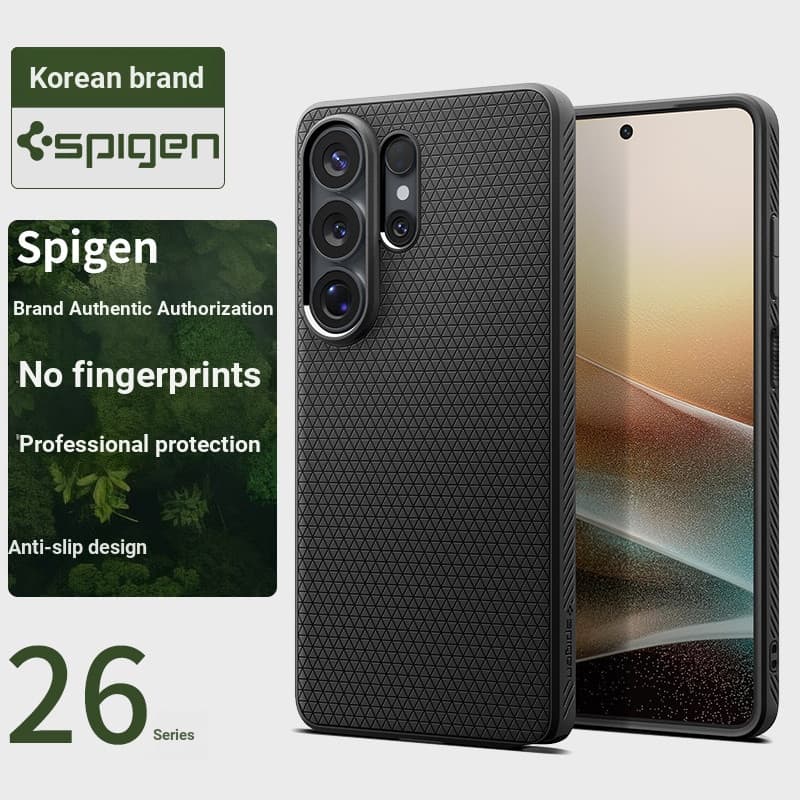 Spigen Adequado para Samsung S26 Ultra Phone Case s26 + All-Inclusive Capa protetora resistente a choques High-End Sense