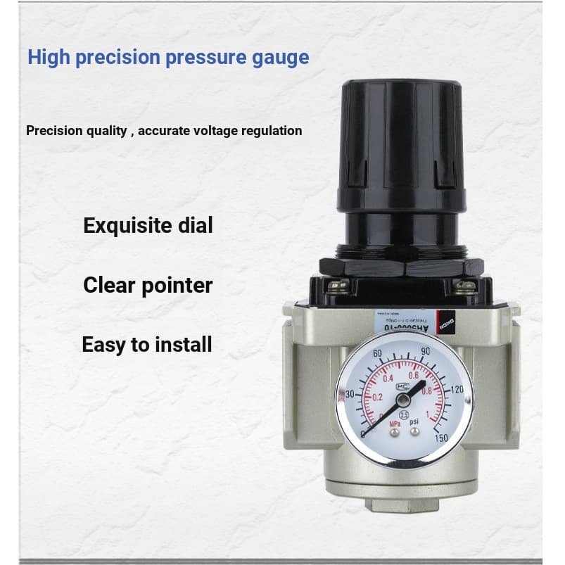 Válvula reguladora de pressão pneumática AR2000-02 AR3000-03 Válvula redutora de pressão AR4000-04 Válvula reguladora de
