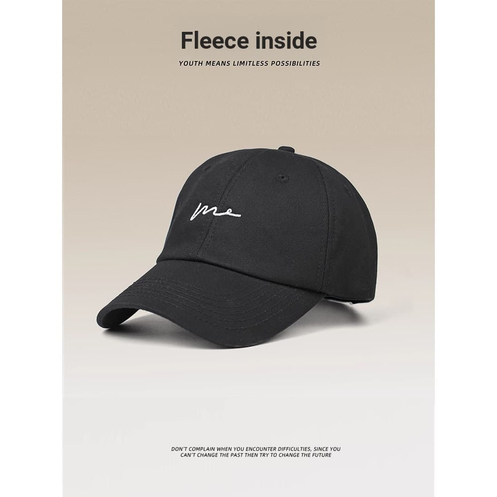 Forro de lã masculino feminino inverno quente chapéu preto