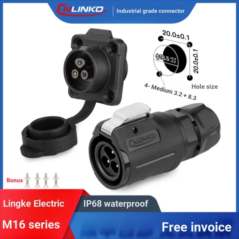 Conector de cabo de fio central LP16-2 3/4/5/7/9