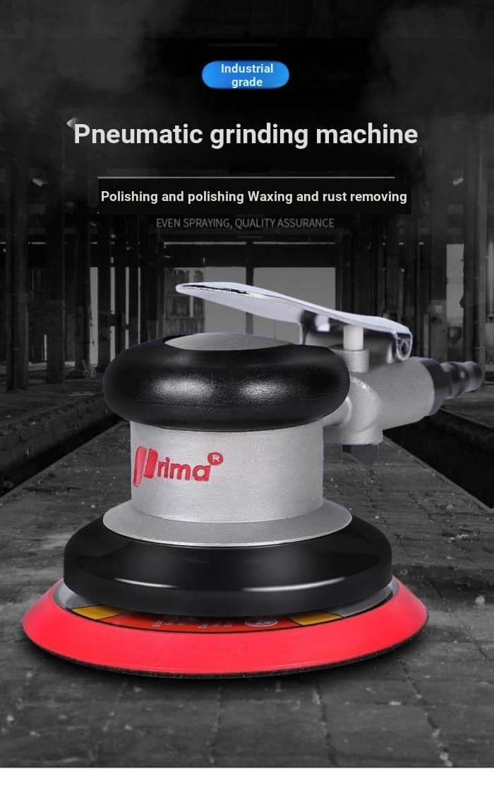 Taiwan prima prima 17cm moedor pneumático carpintaria carro depilação polimento grau Industrial redondo moedor seco