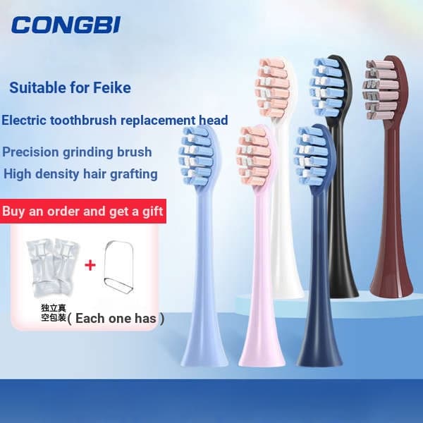 Limpeza de cabeça de substituição de escova de dentes elétrica CONGBI adequado para cabeça de escova de dentes elétrica