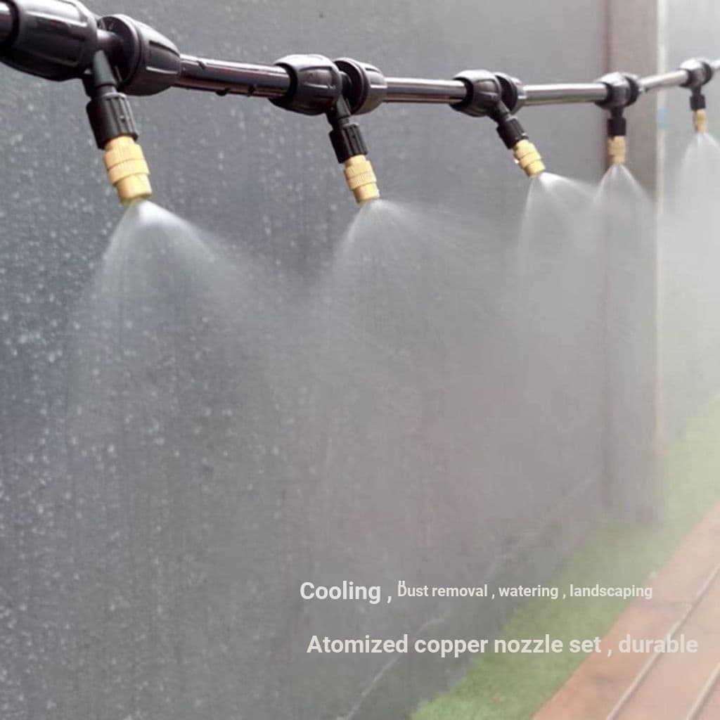 Atomização sprinkler sistema de aspersão varanda rega flor ferramenta útil Spray rega automática resfriamento irrigação
