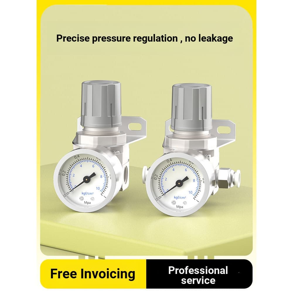 Válvula reguladora de pressão Válvula redutora de pressão de gás de pressão de ar Compressão pneumática Bomba de ar de p