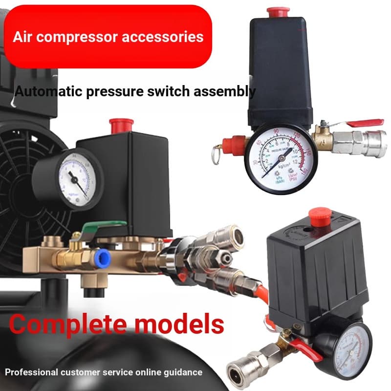 Acessórios para Compressor de ar Daquan, válvula reguladora eletrônica, Sensor de pressão de ar, controlador automático