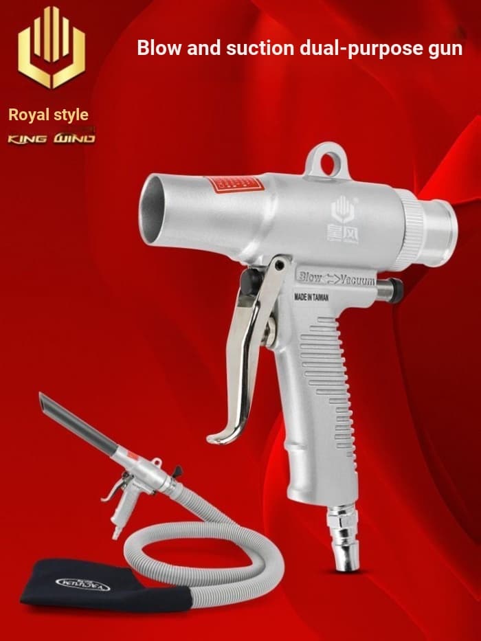 Huangfeng Sucção Soprando Pistola de dupla finalidade Aspirador de pó pneumático Bomba de ar Compressor de ar Pistola de