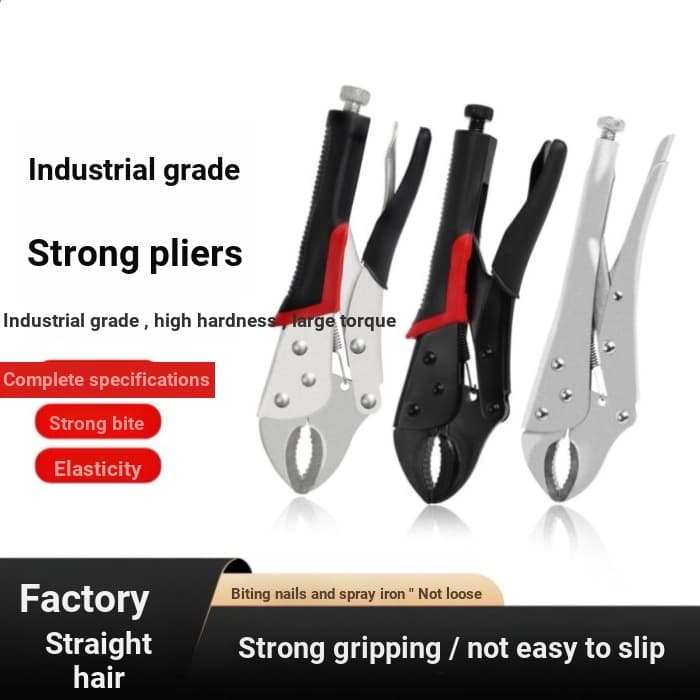 Alicate elétrico atualizado, ferramenta de pressão de braçadeira universal, multifuncional, alicate Manual fixo resisten