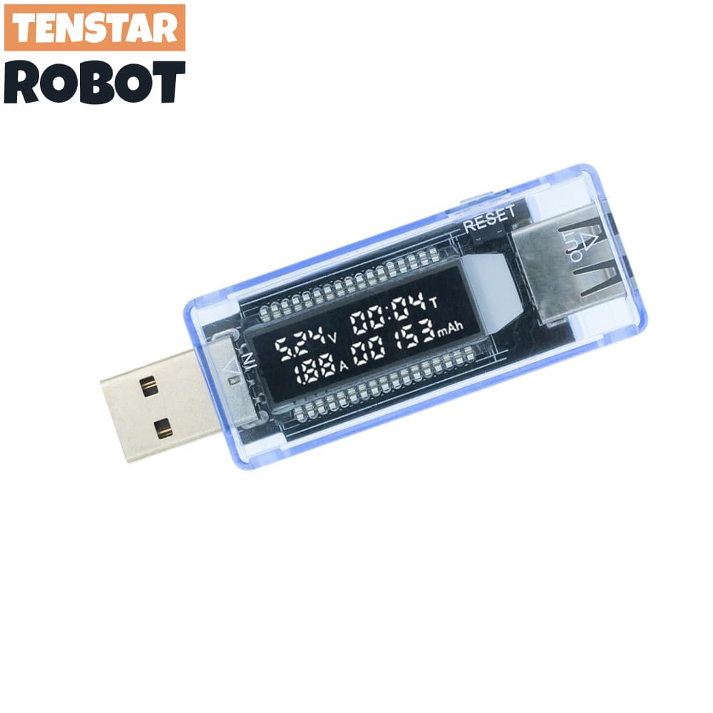 KWS-V20 USB Volt Voltagem Do Carregador De Corrente Banco De Potência Medidor Testador