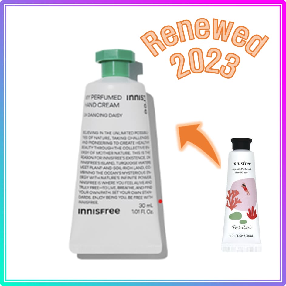 innisfree Livre Meu Creme Perfumado Para As Mãos 30ml (2023 AD) / innisfree My Perfumed Hand Cream 30ml (2023 AD)