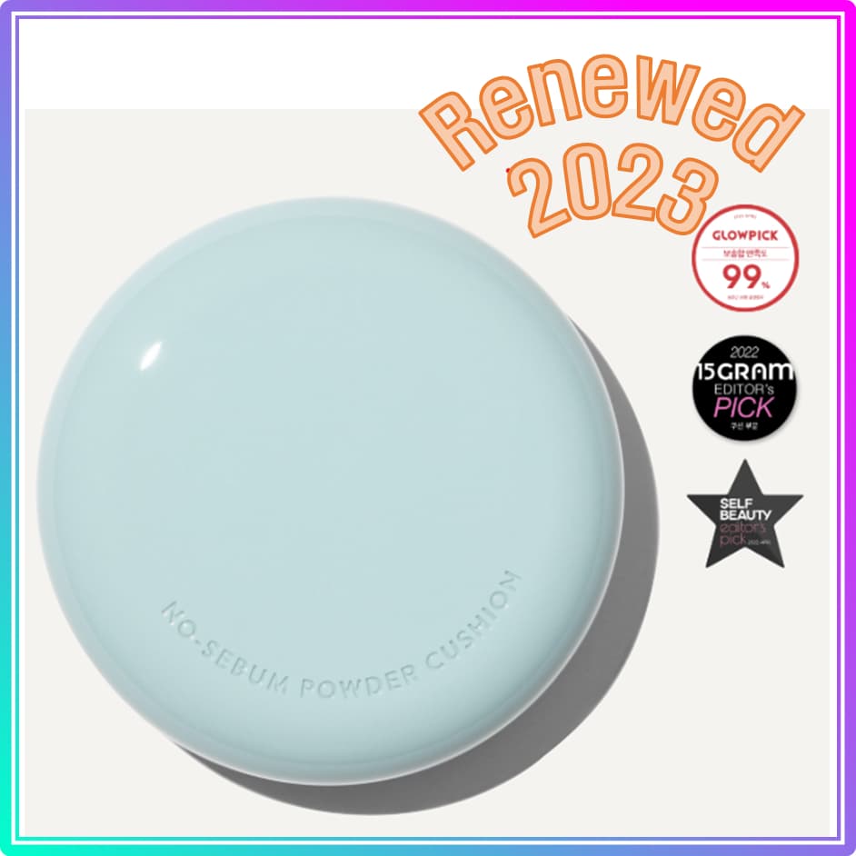 innisfree Almofada Em Pó Sem Sebum / innisfree No Sebum Powder Cushion 14g (2023 AD)