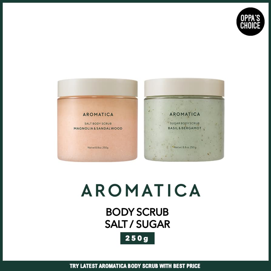 (Novo) Aromática SCRUB Corpo (Sal/Açúcar) 250g