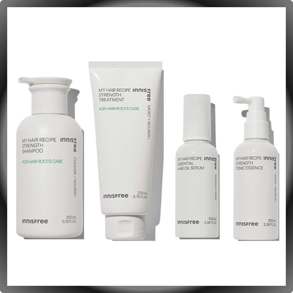 innisfree My Hair Receita Strength / innisfree My Hair Recipe Strength (Shampoo, Treatment, Tonic Essence, Oil Serum)