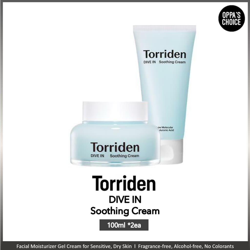 Mergulho Torriden Em Creme Calmante (100ml + 100ml)