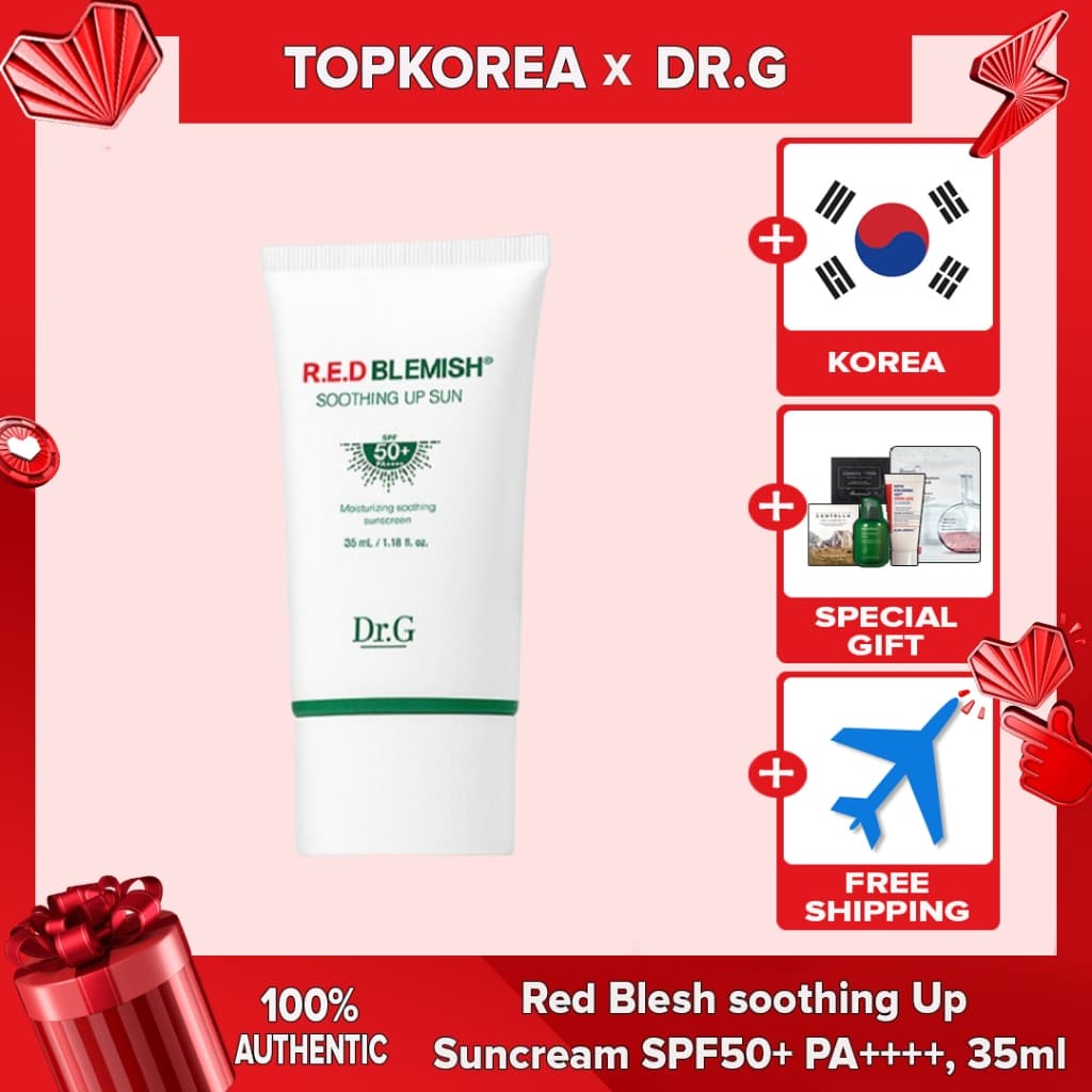 Dr.g Red Blesh Creme Solar Calmante Fps50 + PA + , 35ml TOPKOREA Envio Da Coreia