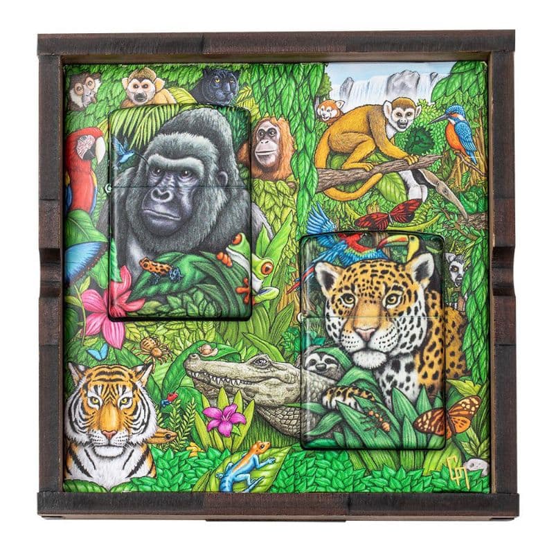 isqueiro Zippo  49347 edição limitada de 25º aniversário Mysteries of the Forest