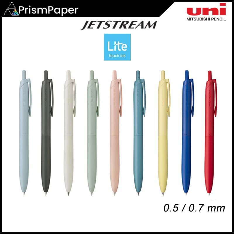 Caneta De Tinta Uni Jetstream Lite Touch 0.5 Mm , 0.7 [Fabricada No Japão]