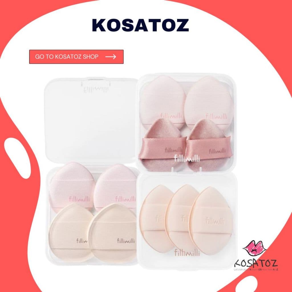 Filli Mini Tapping Puff [Base E Blush] (4P)/De Tensão (3P & Tongtong
