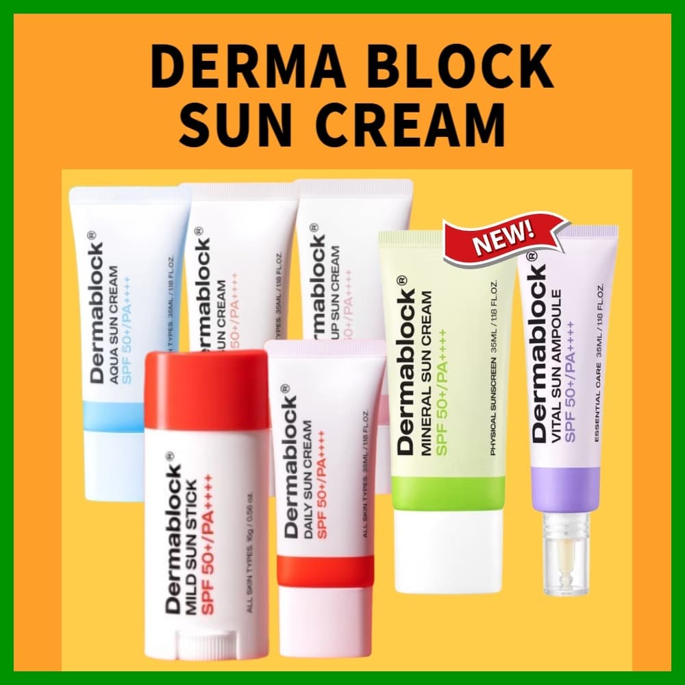 Coreia 🇰🇷 [Cell Fusion C] Creme Solar Dermablock Fps 50 + PA + 35ml/BB/Tonificante Diário Aqua/Bastão De Sol Suave