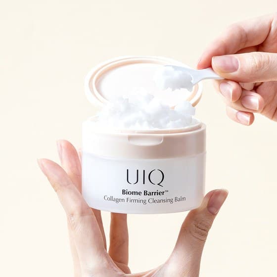 UIQ Biome Barrier Collagen Cleansing Balm 100ml Bálsamo Demaquilante Limpeza Profunda Cravos