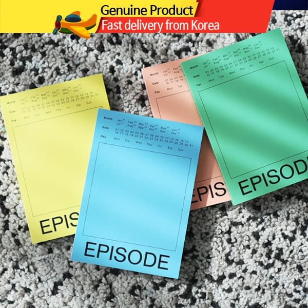 WHENIWASYOUNG Episode Book – Planner Diário Sem Data, Capa PVC Coreano Bullet Journal