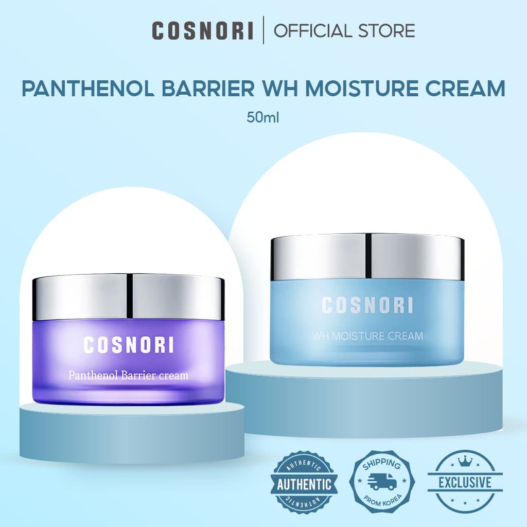 COSNORI Pantenol Barrier WH Creme Hidratante 2 Tipos