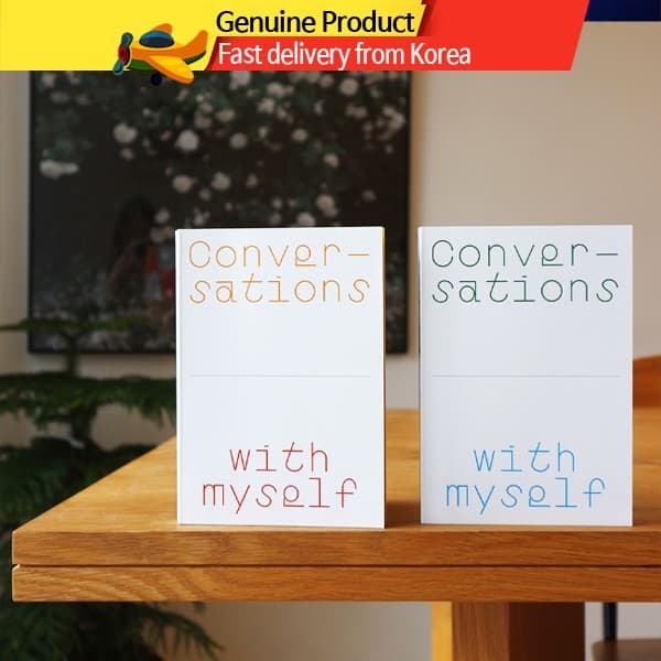 WHENIWASYOUNG Conversations Diary – Planner Diário Sem Data, Capa Dura Coreano