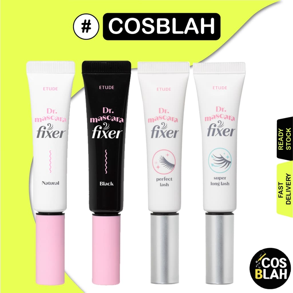 Fixador Etude Dr.Mascara Para Cílios Perfeitos/Super Longos/Natural/Preto/Removedor De Rímel