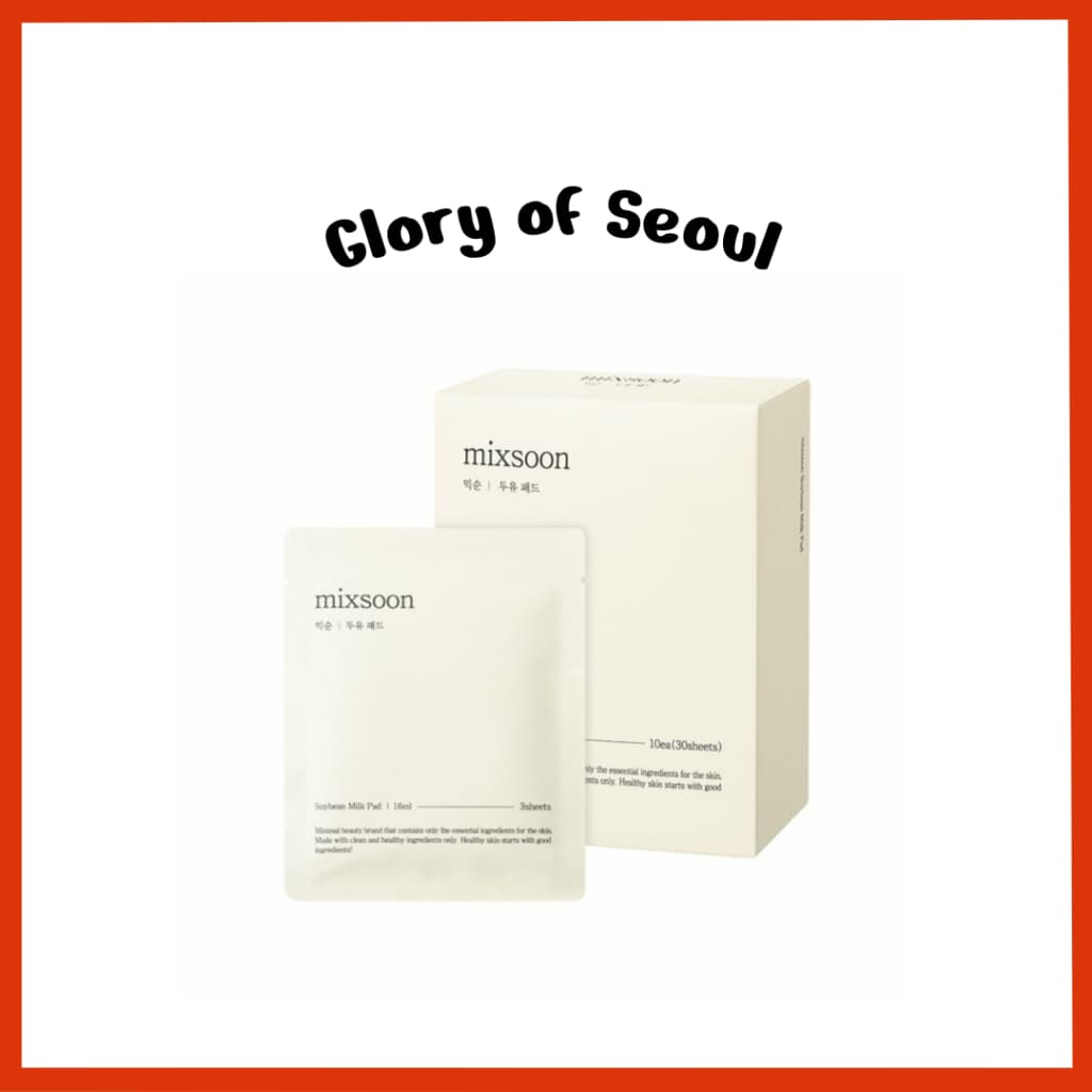 [Mixsoon] Soybean Milk Pad 1box (3sheets * 10ea)