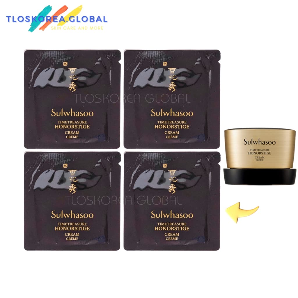 Combo 5pcs Sulwhasoo Timetreasure Honorstige Cream 1ml
