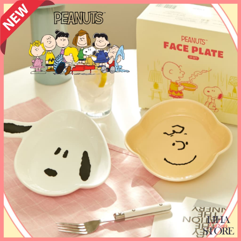 Conjunto De Pratos PEANUTS Snoopy (2p) Presente De Aniversário