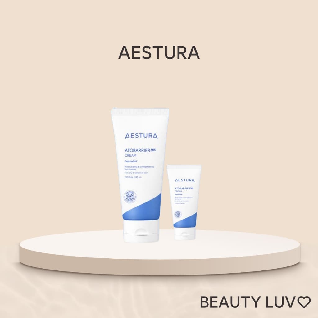 [AESTURA] Creme Atobarrier 365 80ml + 30ml/Reparação De Barreira Hidratação Duradoura 120 Horas