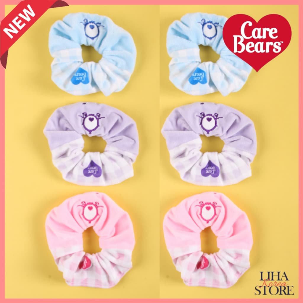 Coreia Daiso CareBears Laço De Cabelo Cuidados Ursos Fita Enfeite Hairband 3 Cores CareBear Acessórios Para O Faixa De B