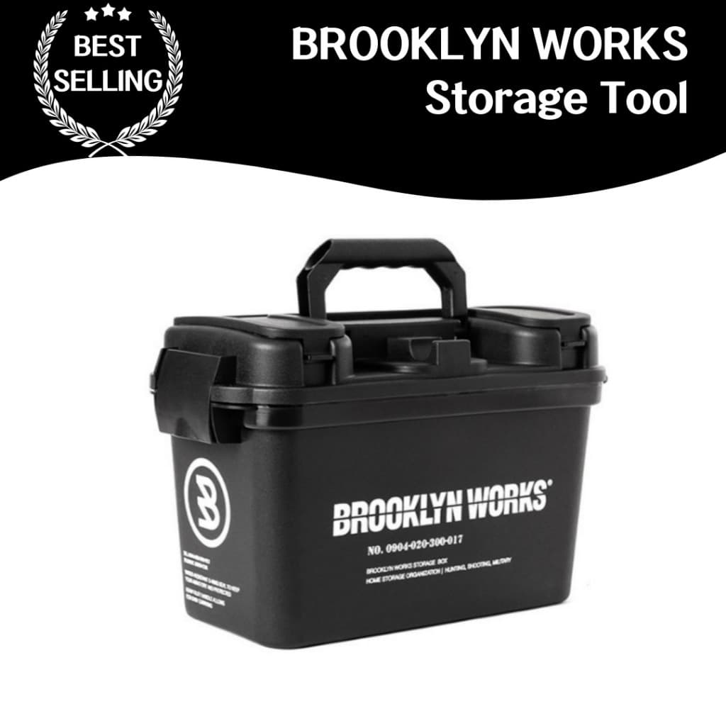 Brooklyn Works Ferramenta De Armazenamento Multiuso Estojo Rígido Para Veículos Ao Ar Livre Caixa De Campo De Acampamento Caixas , Ferramentas , Equipamentos , Suprimentos , Seguro