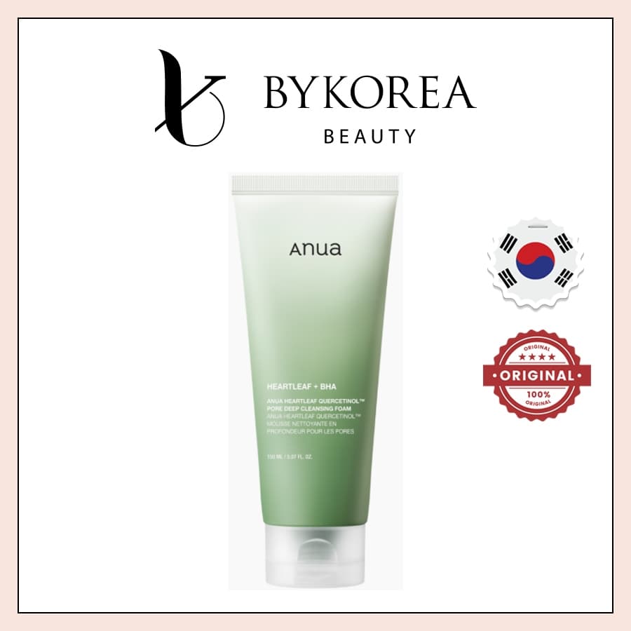 Anua Heartleaf Quercetinol Pore Deep Cleansing Foam 150ml