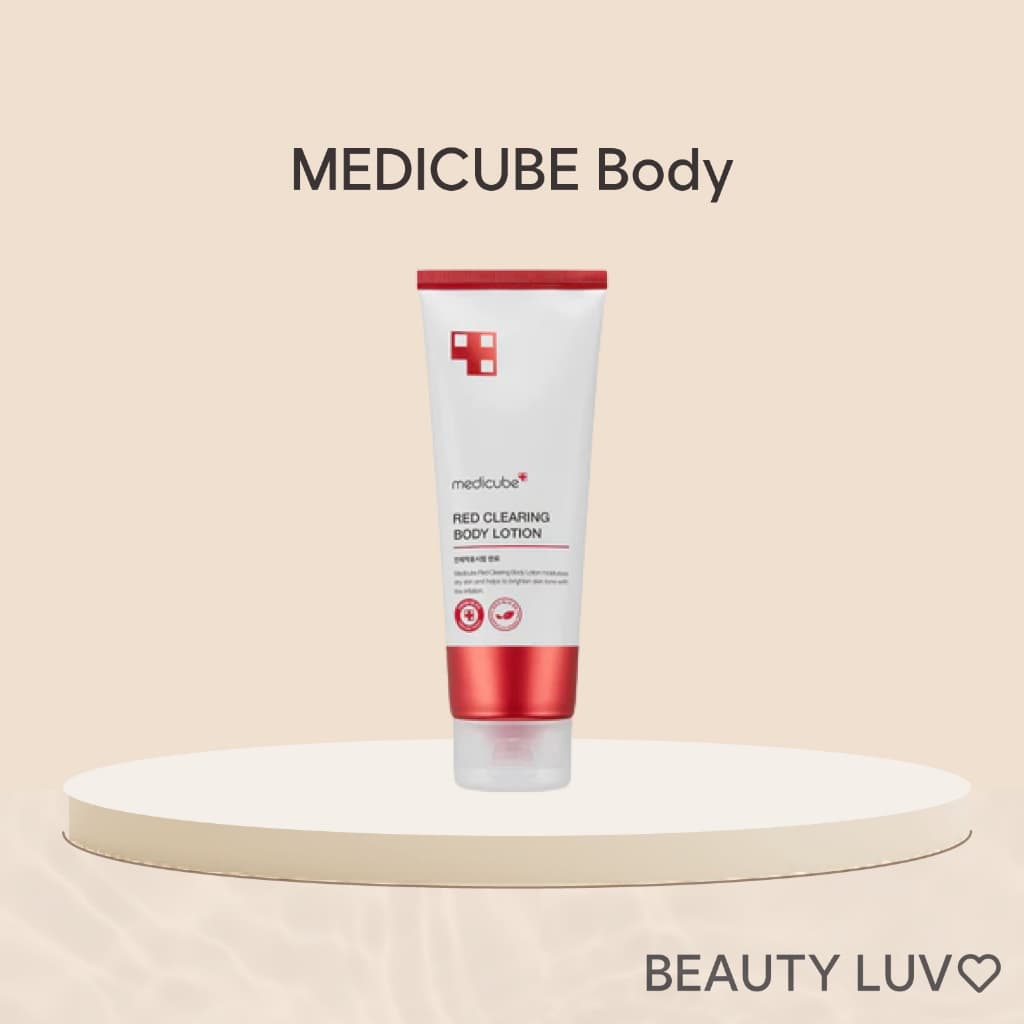 [Medicube] Red Clear Capsule Body Lotion 230ml / Loção Corporal De Cápsula Vermelha Transparente 230ml