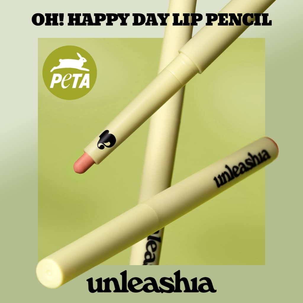 [unleashia] Oh! Happy Day Lip Pencil 0,8g | Maquiagem De Longa Duração Com Manchas