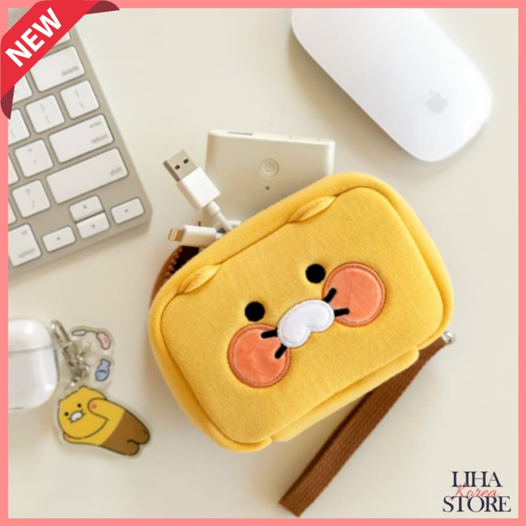 Coreia Kakao Amigos Choonsik Bolsa Multi De Cosméticos Saco De Armazenamento Bonito mini Presente De Aniversário
