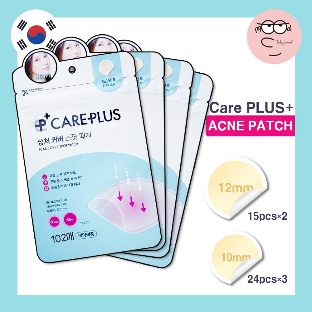[Olive Young] Patch Para Cobertura De Cicatriz Careplus 102 Unidades/324 | Acne Blemish Care Kbeauty Pimple