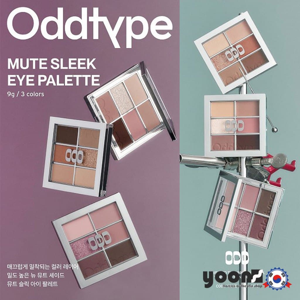 [Oddtype] Paleta De Olhos Mute Slick_da Coreia