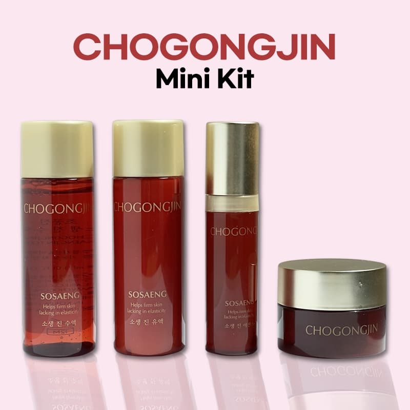 [NOVA-ERA] MISSHA Chogongjin Sosaeng Mini Kit De Teste Conjunto Especial Para Cuidados Com A Pele