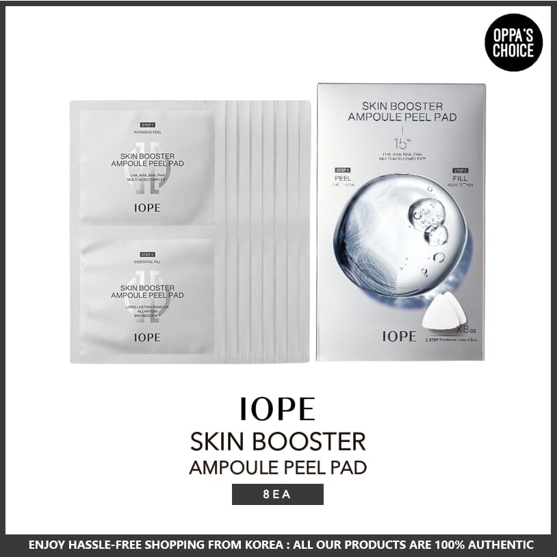[Novo] IOPE Ampola Peel Pad De Reforço Da Pele 8EA