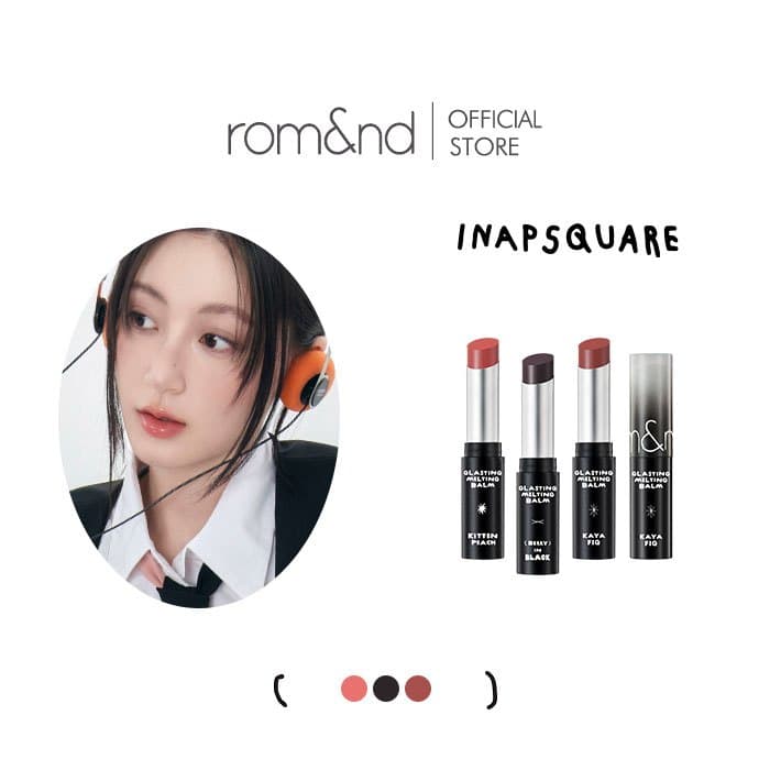 [rom & nd Oficial] x INAPSQUARE Bálsamo Derretenção De Lasting 3 Cores