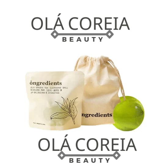 Ingredientes-Bola De Limpeza De Chá Verde Jeju