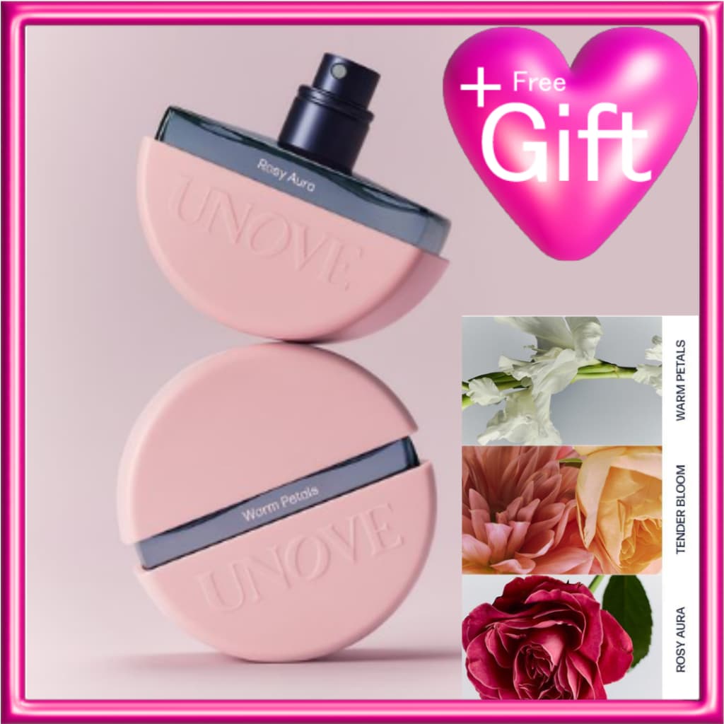 [Unove] Névoa De Perfume Para Cabelo 20ml (Rosy aura , Flor Macia , Pétala Quente) Coreia Olive Young