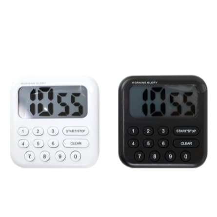 [Morning Glory] Bium Number Pad Cronômetro 2COLOR-Branco , Preto